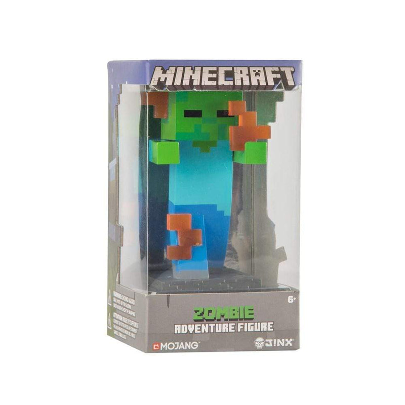 FIGURA JINX MINECRAFT ADVENTURE FLAMING ZOMBIE 889343057243