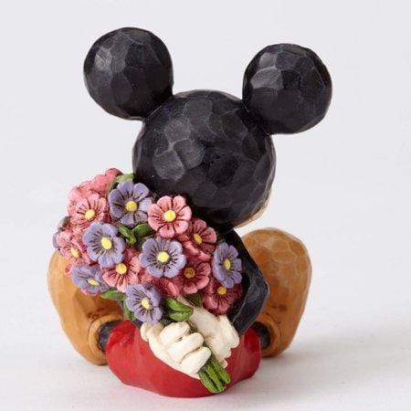 FIGURA MICKEY MOUSE WITH FLOWERS MINI 045544878982