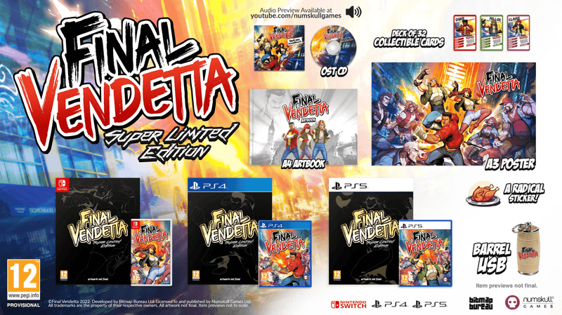 Final Vendetta - Super Limited Edition (Playstation 5) 5056280445012