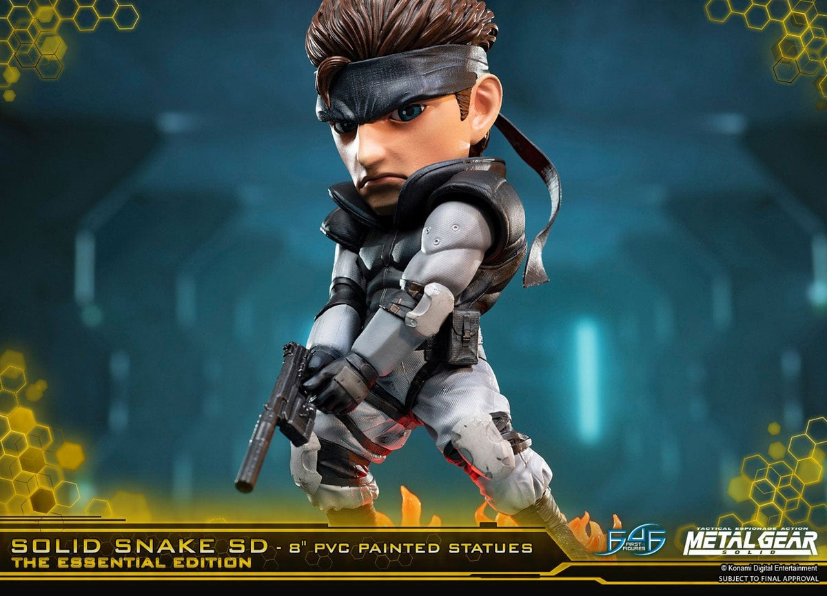 FIRST4FIGURES - METAL GEAR SOLID (SD SOLID SNAKE) PVC /FIGURES 5060316622063