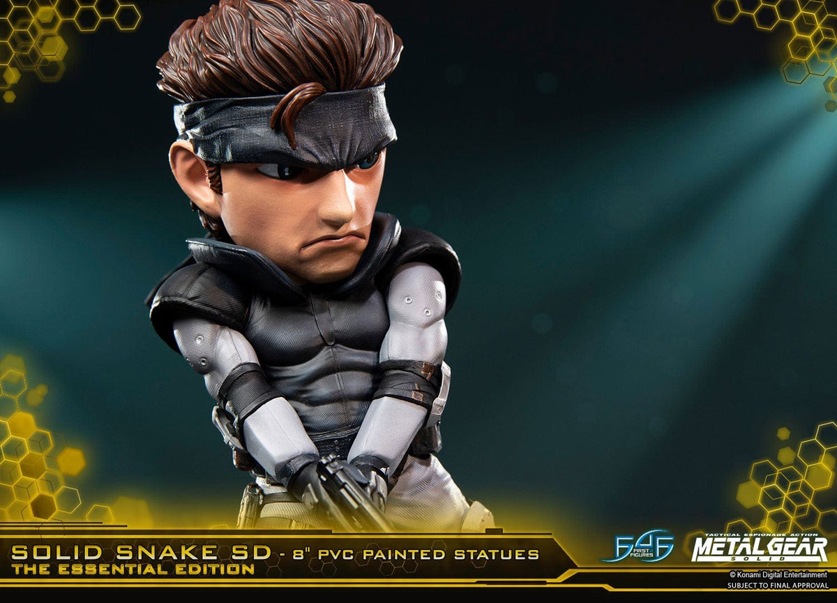 FIRST4FIGURES - METAL GEAR SOLID (SD SOLID SNAKE) PVC /FIGURES 5060316622063