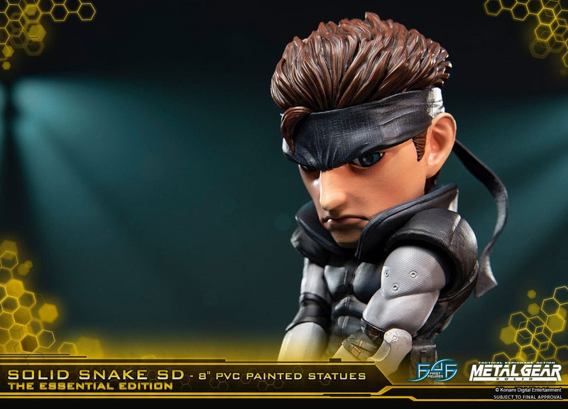 FIRST4FIGURES - METAL GEAR SOLID (SD SOLID SNAKE) PVC /FIGURES 5060316622063