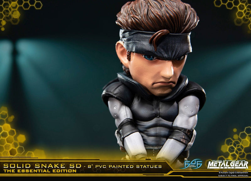 FIRST4FIGURES - METAL GEAR SOLID (SD SOLID SNAKE) PVC /FIGURES 5060316622063