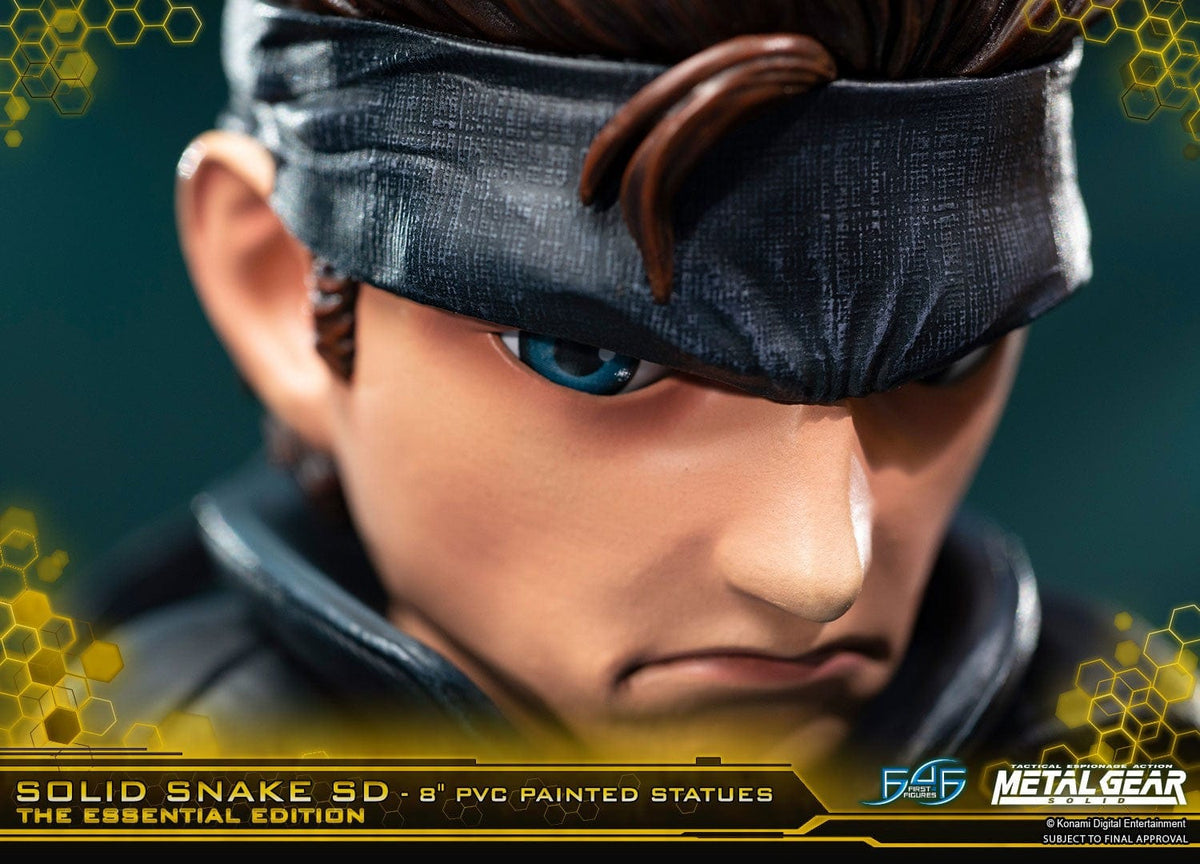 FIRST4FIGURES - METAL GEAR SOLID (SD SOLID SNAKE) PVC /FIGURES 5060316622063