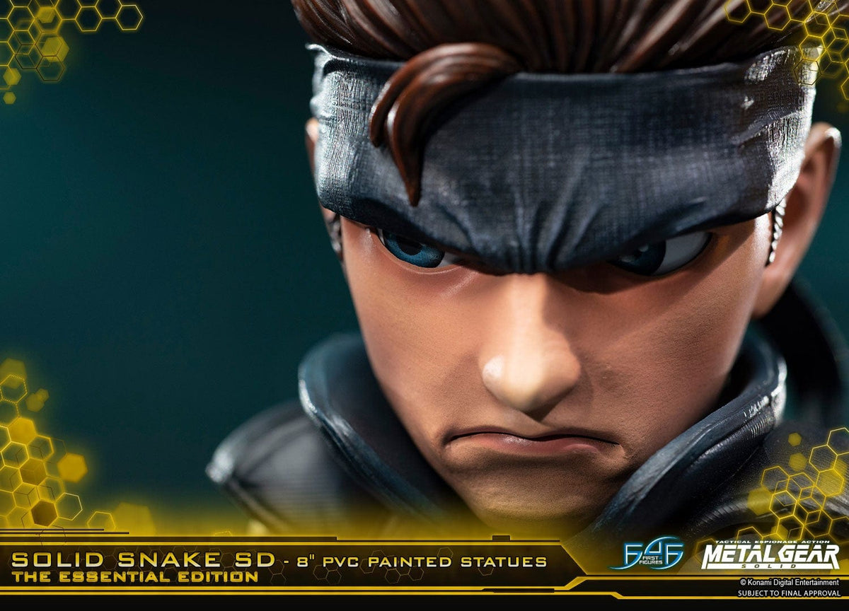 FIRST4FIGURES - METAL GEAR SOLID (SD SOLID SNAKE) PVC /FIGURES 5060316622063
