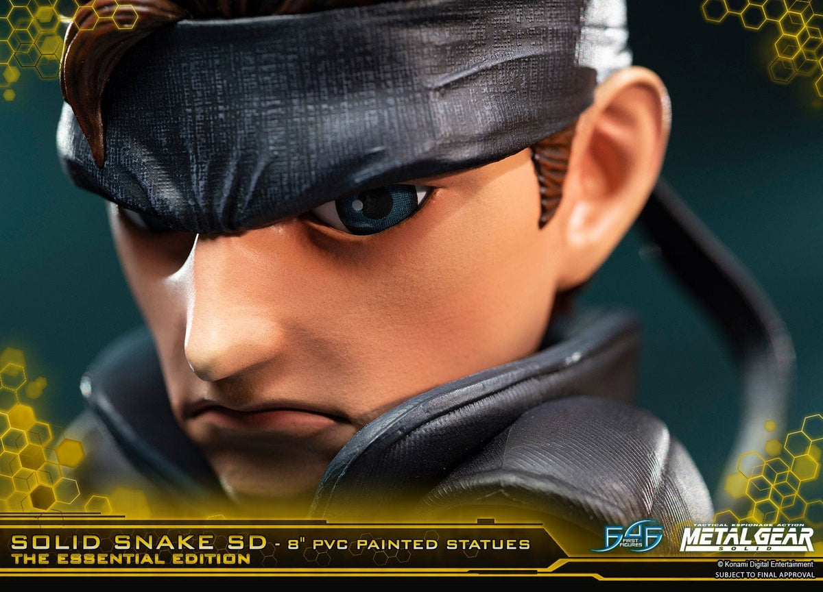 FIRST4FIGURES - METAL GEAR SOLID (SD SOLID SNAKE) PVC /FIGURES 5060316622063