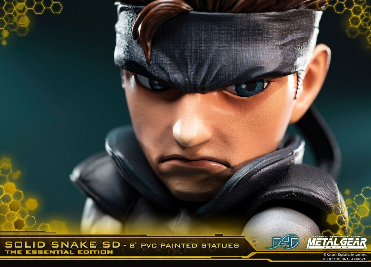 FIRST4FIGURES - METAL GEAR SOLID (SD SOLID SNAKE) PVC /FIGURES 5060316622063