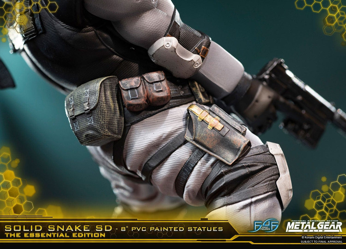 FIRST4FIGURES - METAL GEAR SOLID (SD SOLID SNAKE) PVC /FIGURES 5060316622063