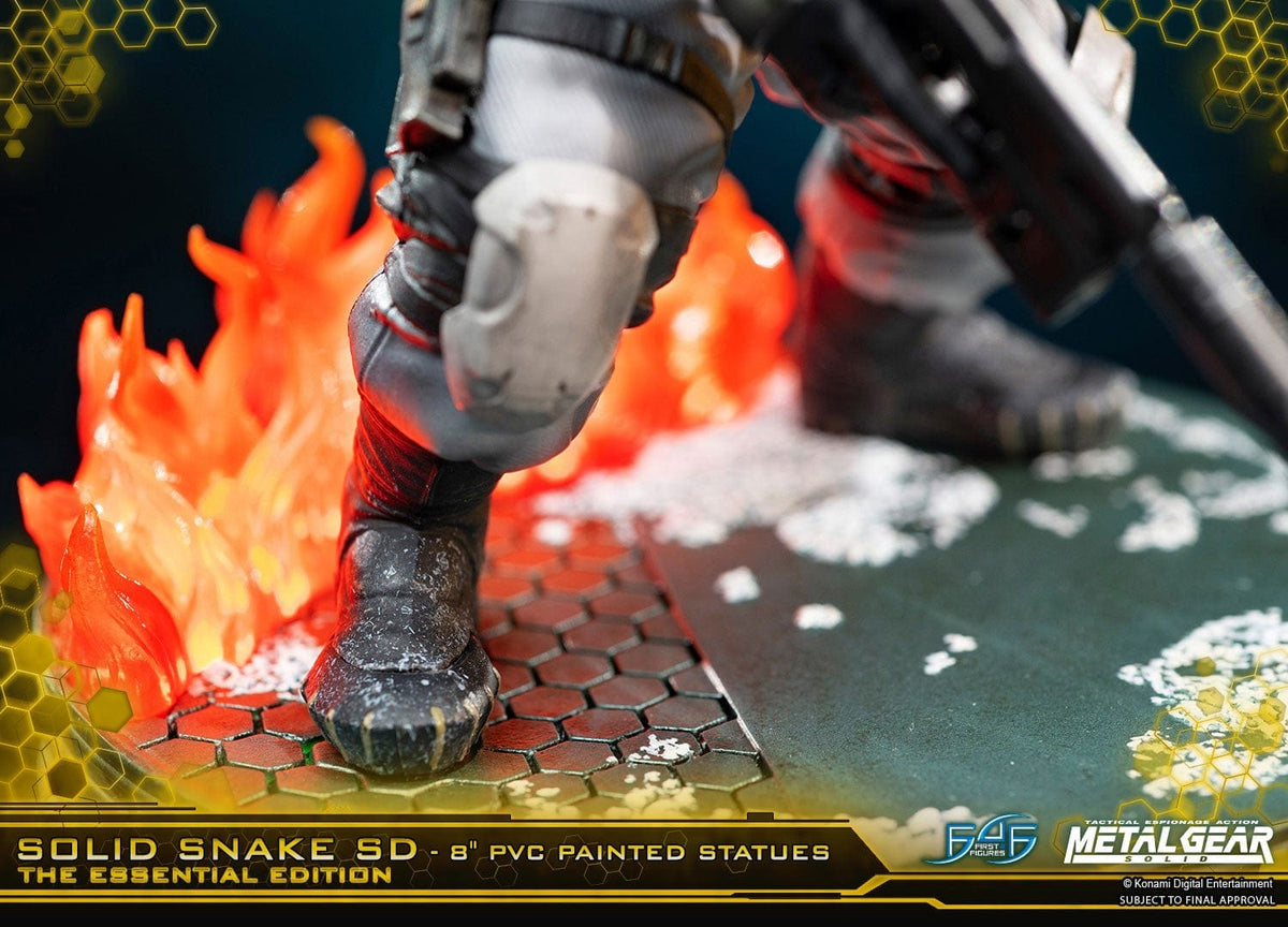 FIRST4FIGURES - METAL GEAR SOLID (SD SOLID SNAKE) PVC /FIGURES 5060316622063