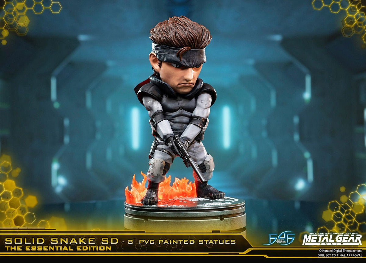 FIRST4FIGURES - METAL GEAR SOLID (SD SOLID SNAKE) PVC /FIGURES 5060316622063