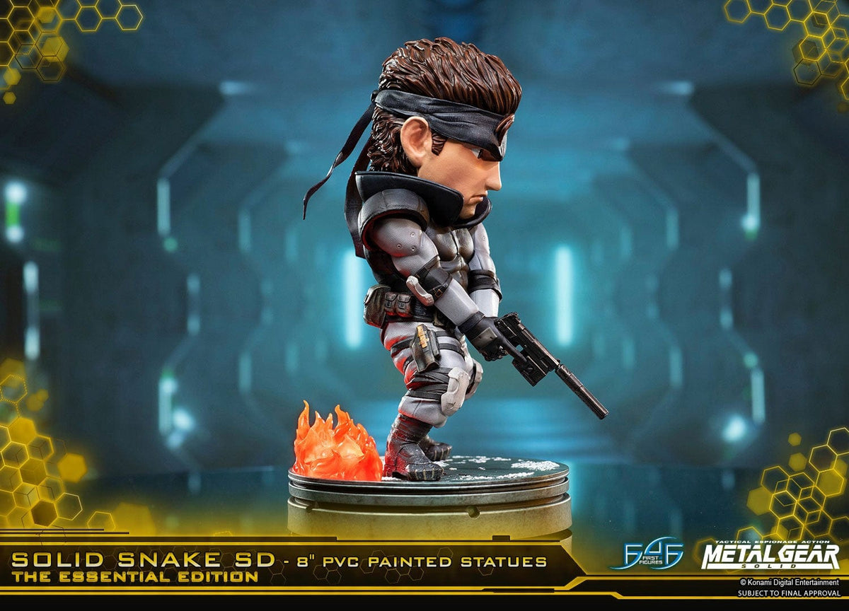 FIRST4FIGURES - METAL GEAR SOLID (SD SOLID SNAKE) PVC /FIGURES 5060316622063