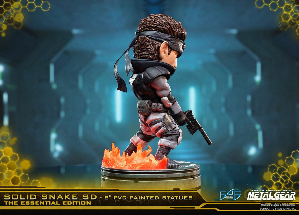 FIRST4FIGURES - METAL GEAR SOLID (SD SOLID SNAKE) PVC /FIGURES 5060316622063