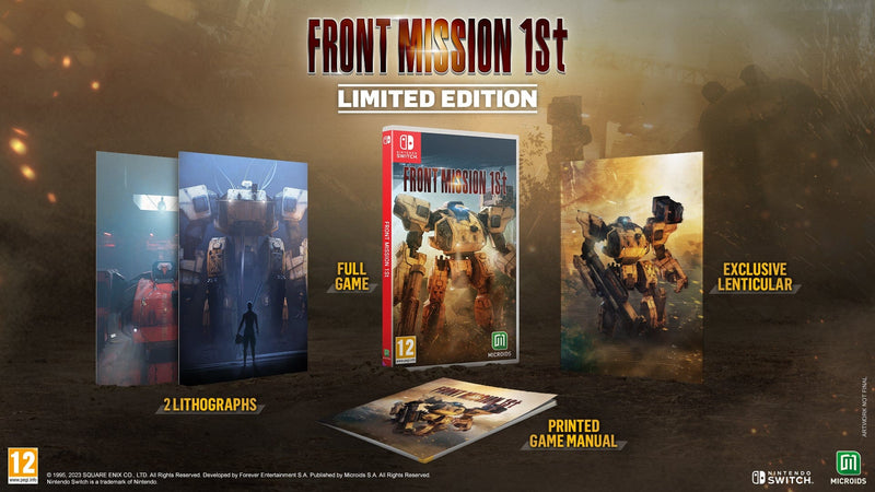 Front Mission 1st: Remake - Limited Edition (Nintendo Switch) 3701529503672