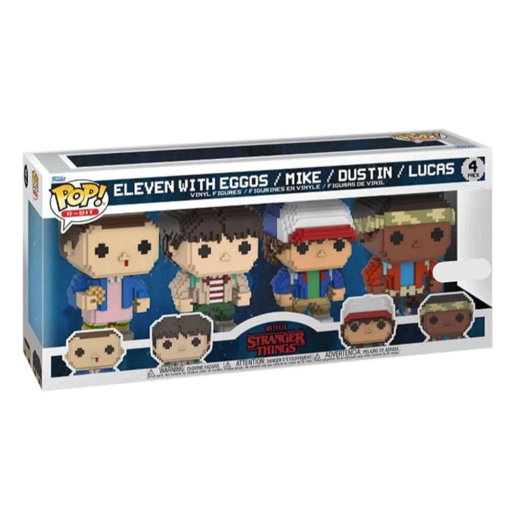 FUNKO 8 BIT POP: STRANGER THINGS 4PK – igabiba