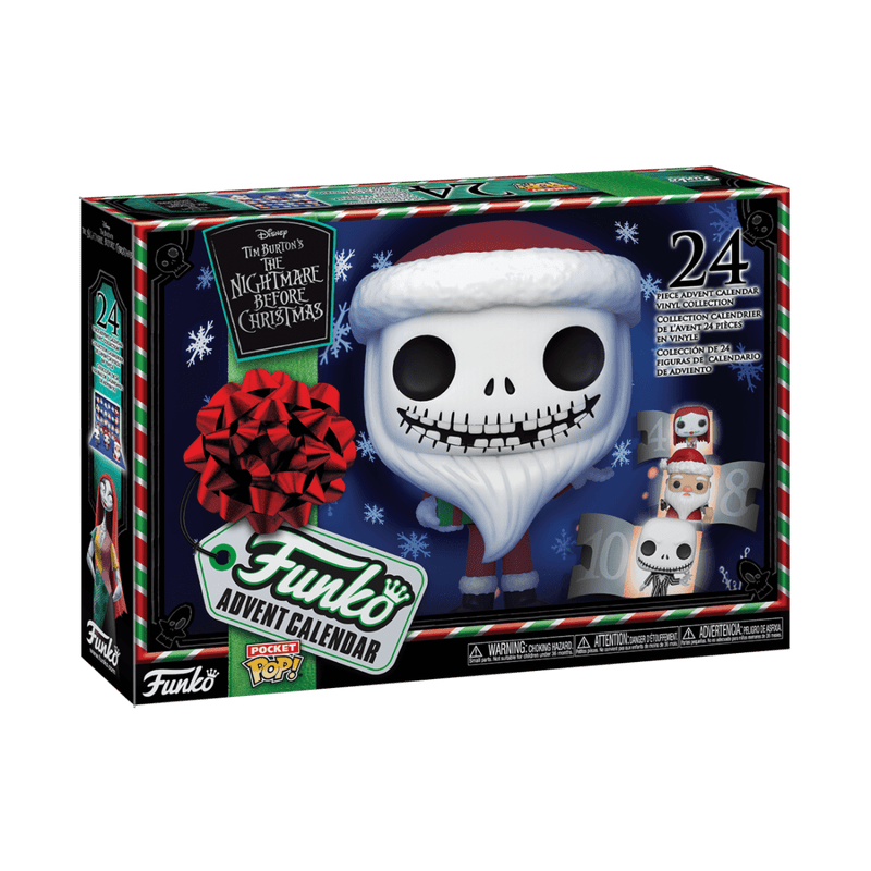 FUNKO ADVENT CALENDAR: THE NIGHTMARE BEFORE CHRISTMAS (TNBC) 889698496681