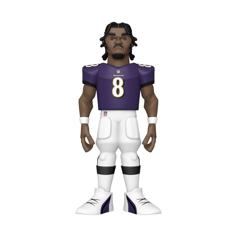 FUNKO GOLD 12" NFL: RAVENS- LAMAR JACKSON 889698648950