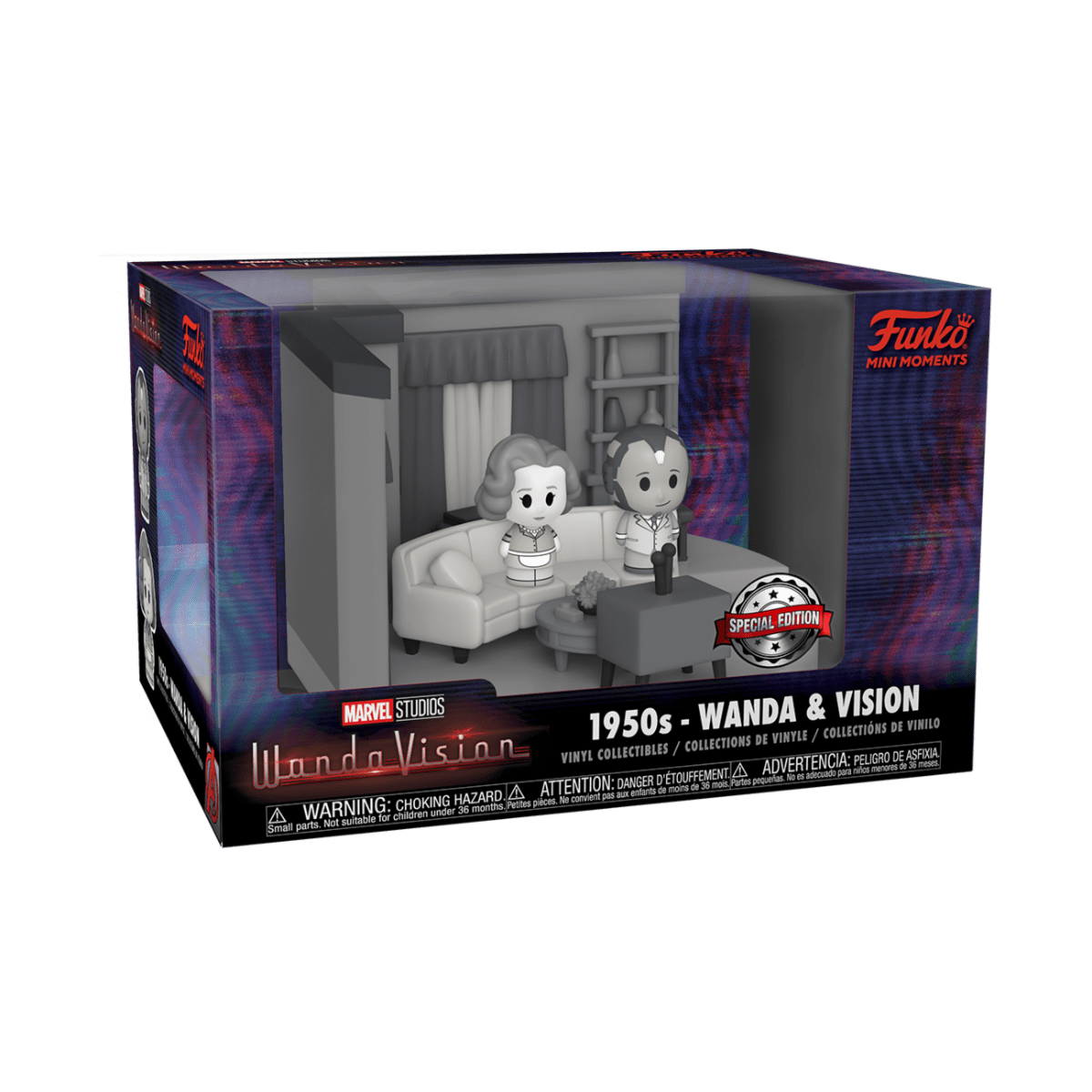 FUNKO MINI MOMENTS: WANDAVISION - LIVING ROOM '50'S 889698606646