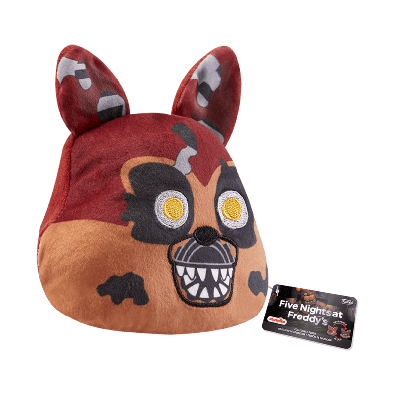 FUNKO PLUSH: FIVE NIGHTS AT FREDDYS - REVERSIBLE HEADS - 4" FOXY 889698649841