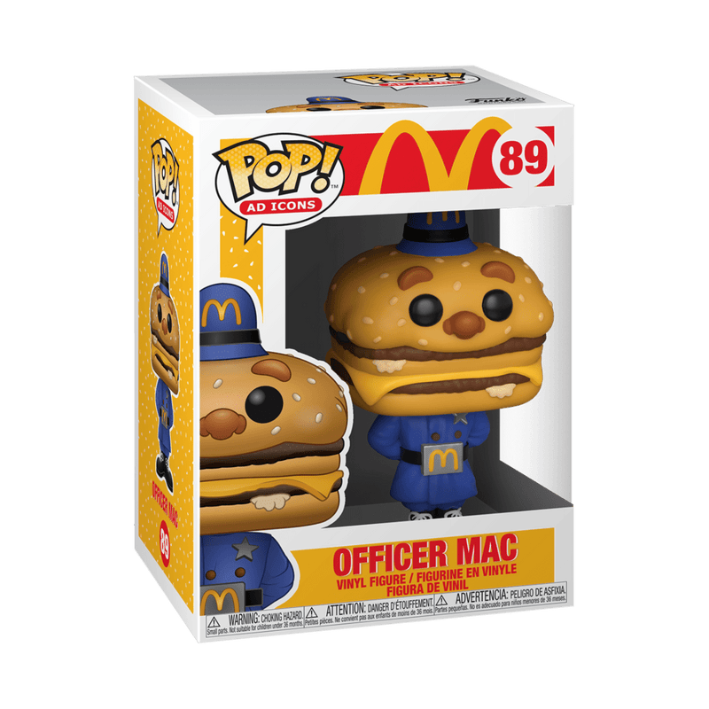 FUNKO POP AD ICONS: MCDONALD'S - OFFICER MAC 889698457262