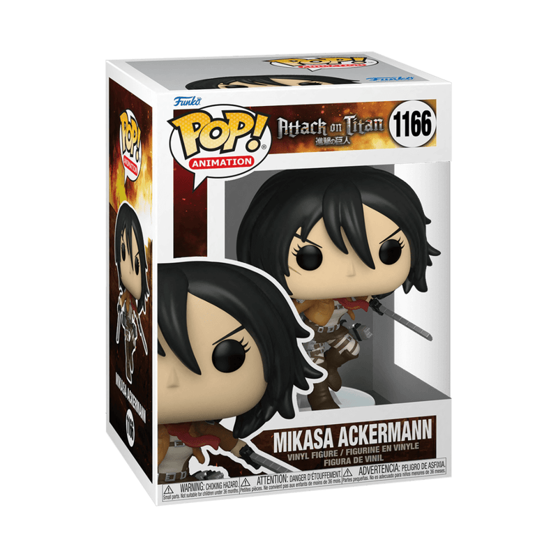 FUNKO POP ANIMATION: AOT S3- MIKASA ACKERMANN 889698579810