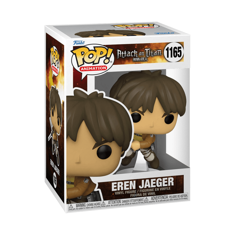 FUNKO POP ANIMATION: AOT S4- EREN JAEGER 889698579803