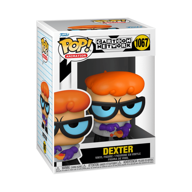 FUNKO POP ANIMATION: DEXTER'S LAB -DEXTER W/REMOTE 889698577960