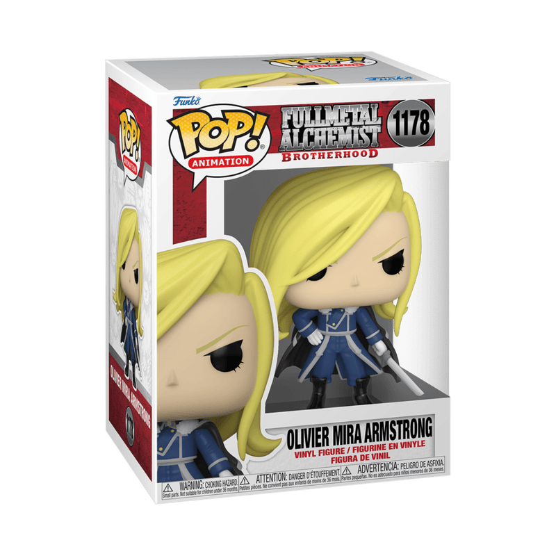 FUNKO POP ANIMATION: FMA:B- OLIVIER A W/SWORD 889698577380