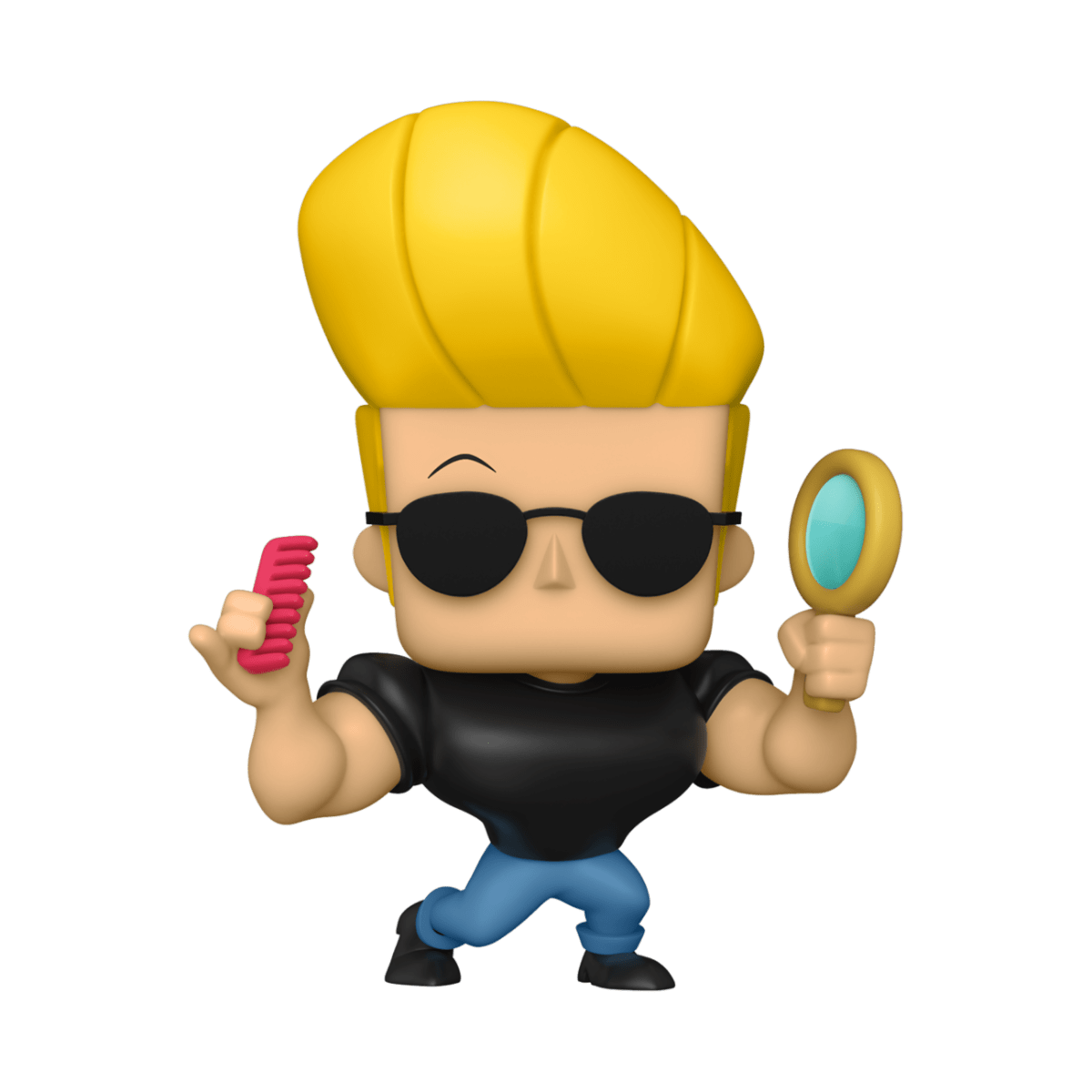 FUNKO POP ANIMATION: JOHNNY BRAVO- JOHNNY W/MIRROR & COMB 889698577892