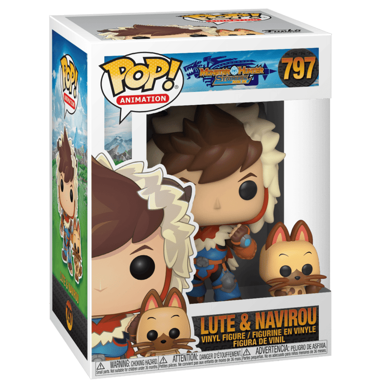 FUNKO POP&BUDDY: MONSTER HUNTER - LUTE W/ NAVIROU 889698469364