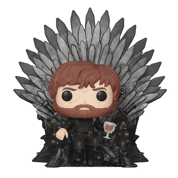 FUNKO POP DELUXE: GOT S10 TYRION SITTING ON IRON THRONE – igabiba