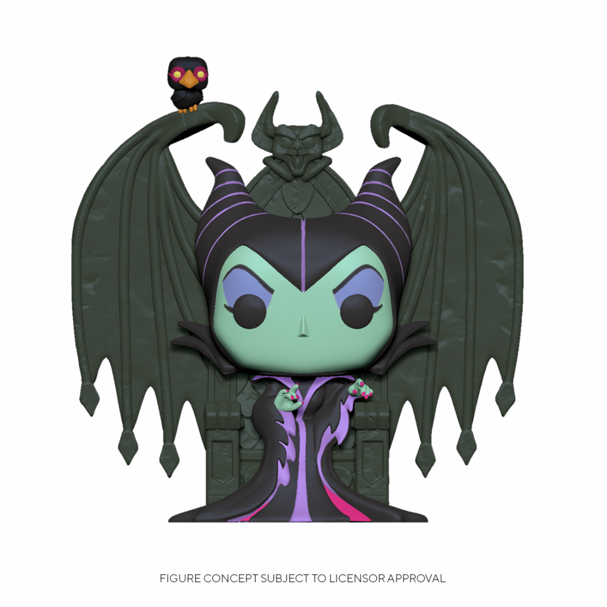FUNKO POP DELUXE: VILLAINS - MALEFICENT ON THRONE 889698498173