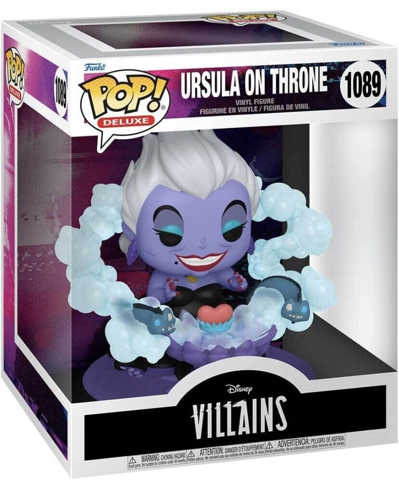 FUNKO POP DELUXE: VILLAINS- URSULA ON THRONE 889698502719