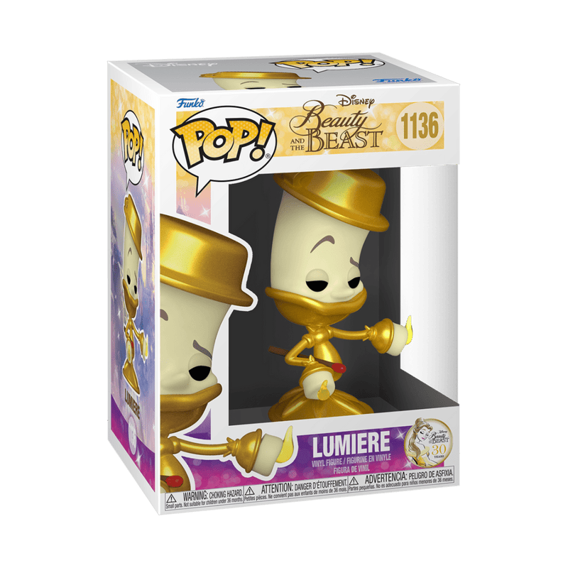 FUNKO POP DISNEY: BEAUTY & BEAST -LUMIERE 889698575867