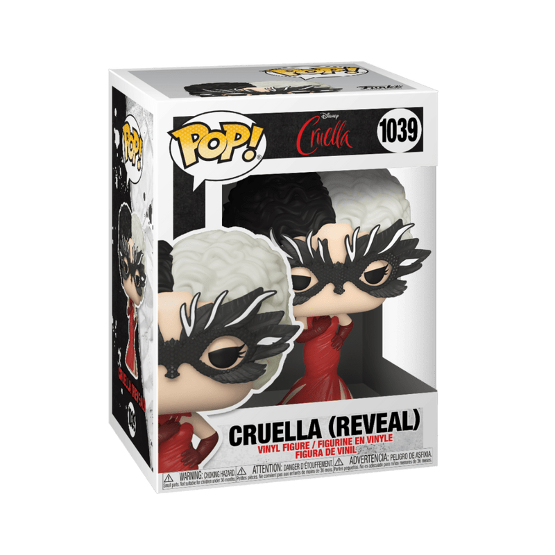 FUNKO POP DISNEY: CRUELLA - CRUELLA (REVEAL) 889698544672
