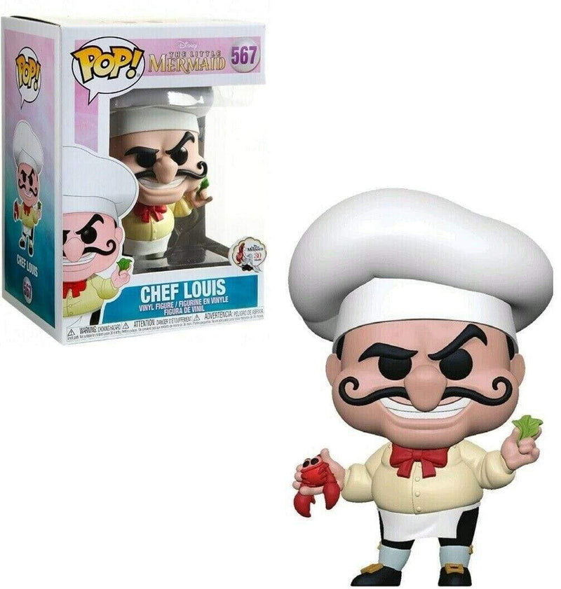 FUNKO POP DISNEY: LITTLE MERMAID - CHEF LOUIS 889698401043