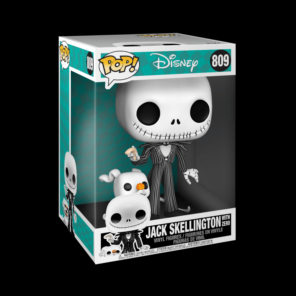FUNKO POP DISNEY: NBC- 10" JACK W/ZERO 889698490061