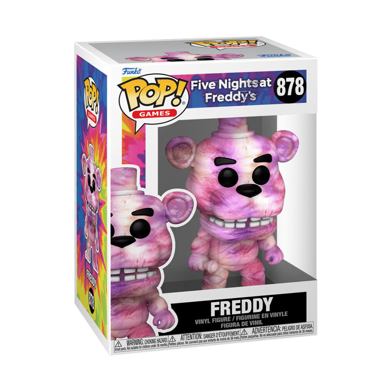 FUNKO POP GAMES: FNAF TIEDYE- FREDDY 889698642323