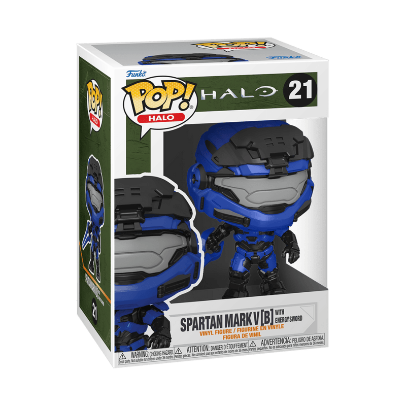 FUNKO POP GAMES: HALO INFINITE - MARK V W/BLUE SWORD 889698593366