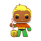 FUNKO POP HEROES: DC HOLIDAY- AQUAMAN(GB) 889698643214