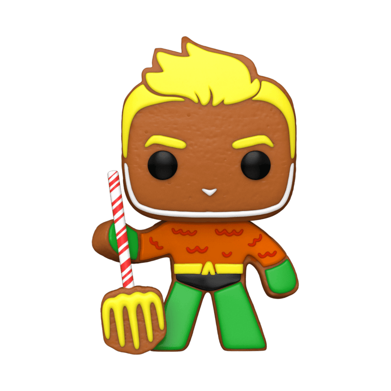 FUNKO POP HEROES: DC HOLIDAY- AQUAMAN(GB) 889698643214