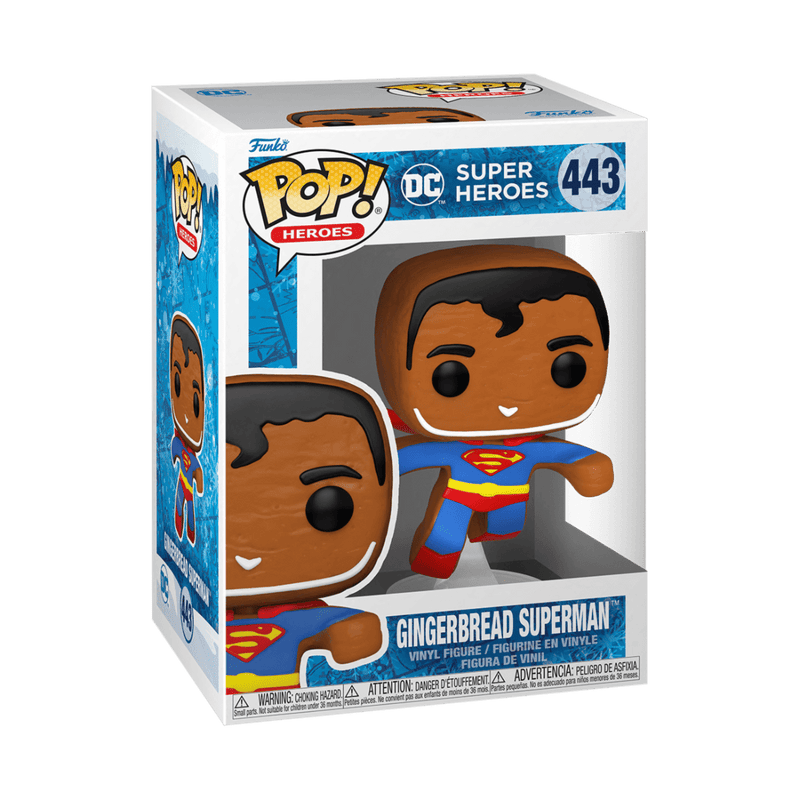 FUNKO POP HEROES: DC HOLIDAY- SUPERMAN(GB) 889698643221