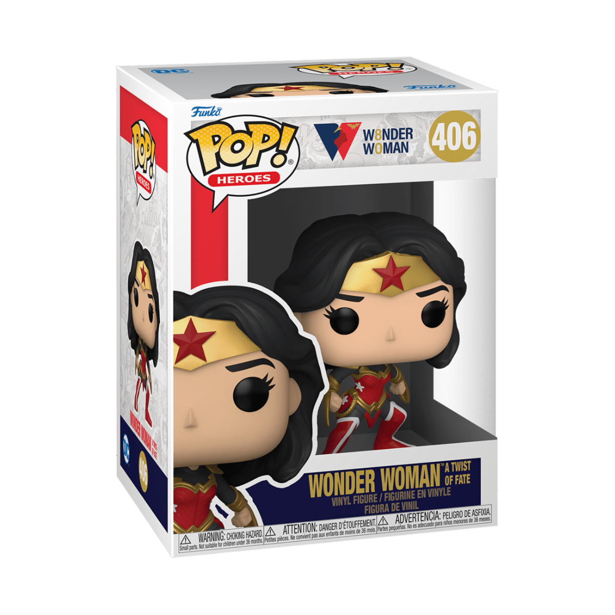FUNKO POP HEROES: WW 80TH - WW (ATWISTOFFATE) 889698549912