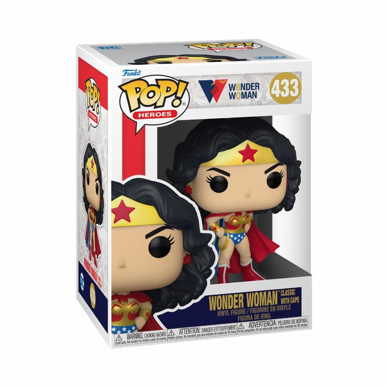FUNKO POP HEROES: WW 80TH - WW (CLASSICW/CAPE) 889698550086