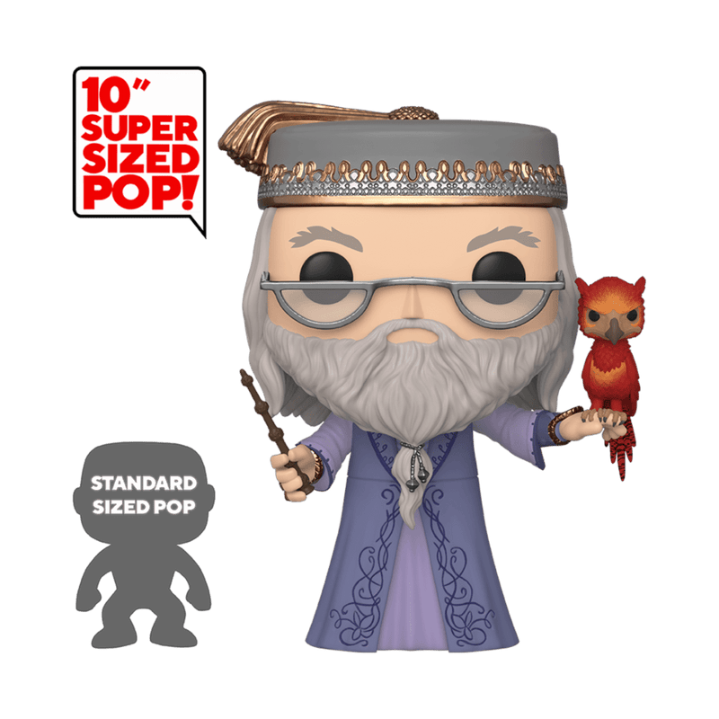 FUNKO POP HP: HARRY POTTER - 10" DUMBLEDORE W/FAWKES 889698480383