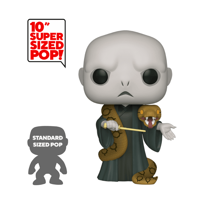 FUNKO POP HP: HARRY POTTER - 10" VOLDEMORT W/NAGINI 889698480376