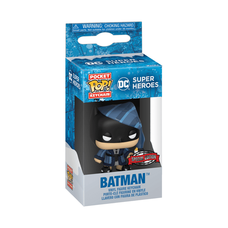 FUNKO POP KEYCHAIN: DC HOLIDAY- BATMAN(WMT) 889698668774