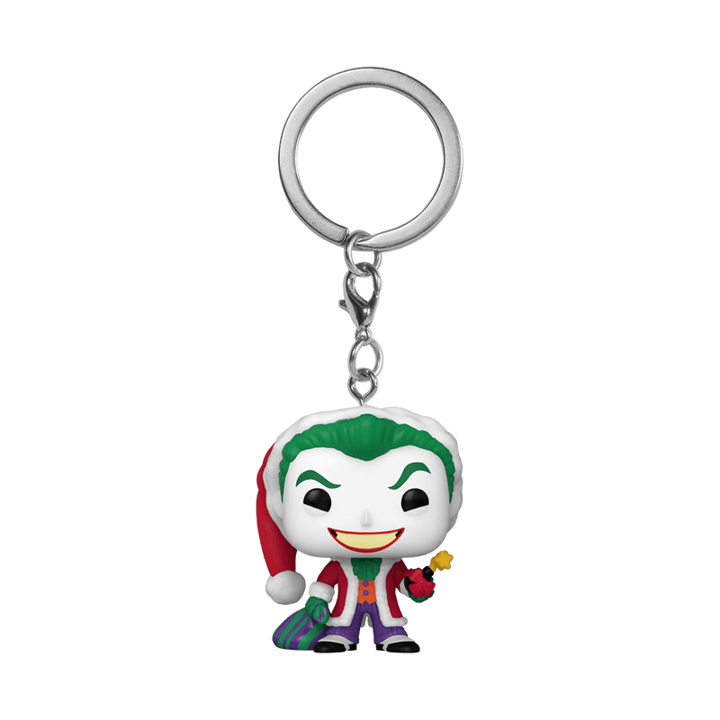 FUNKO POP KEYCHAIN: DC HOLIDAY- JOKER(WMT) 889698665957