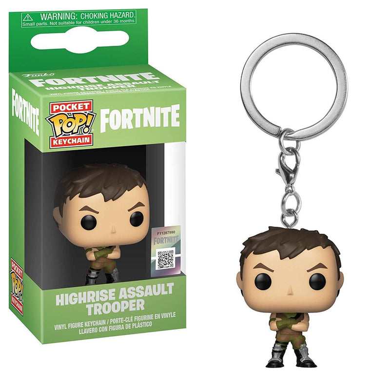 FUNKO POP KEYCHAIN: FORTNITE S1A-HIGHRISE ASSAULT TROOPER 889698369503