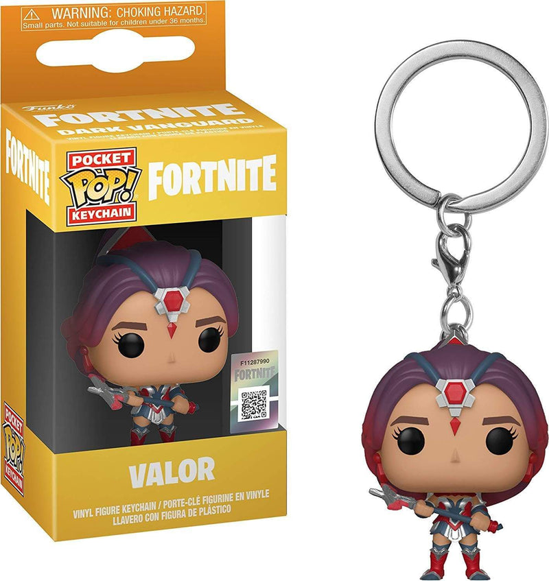 FUNKO POP KEYCHAIN: FORTNITE S2 - VALOR 889698369749