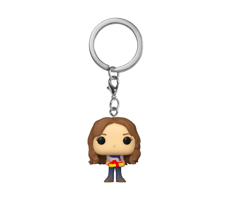 FUNKO POP KEYCHAIN: HARRY POTTER HOLIDAY - HERMIONE 889698512060